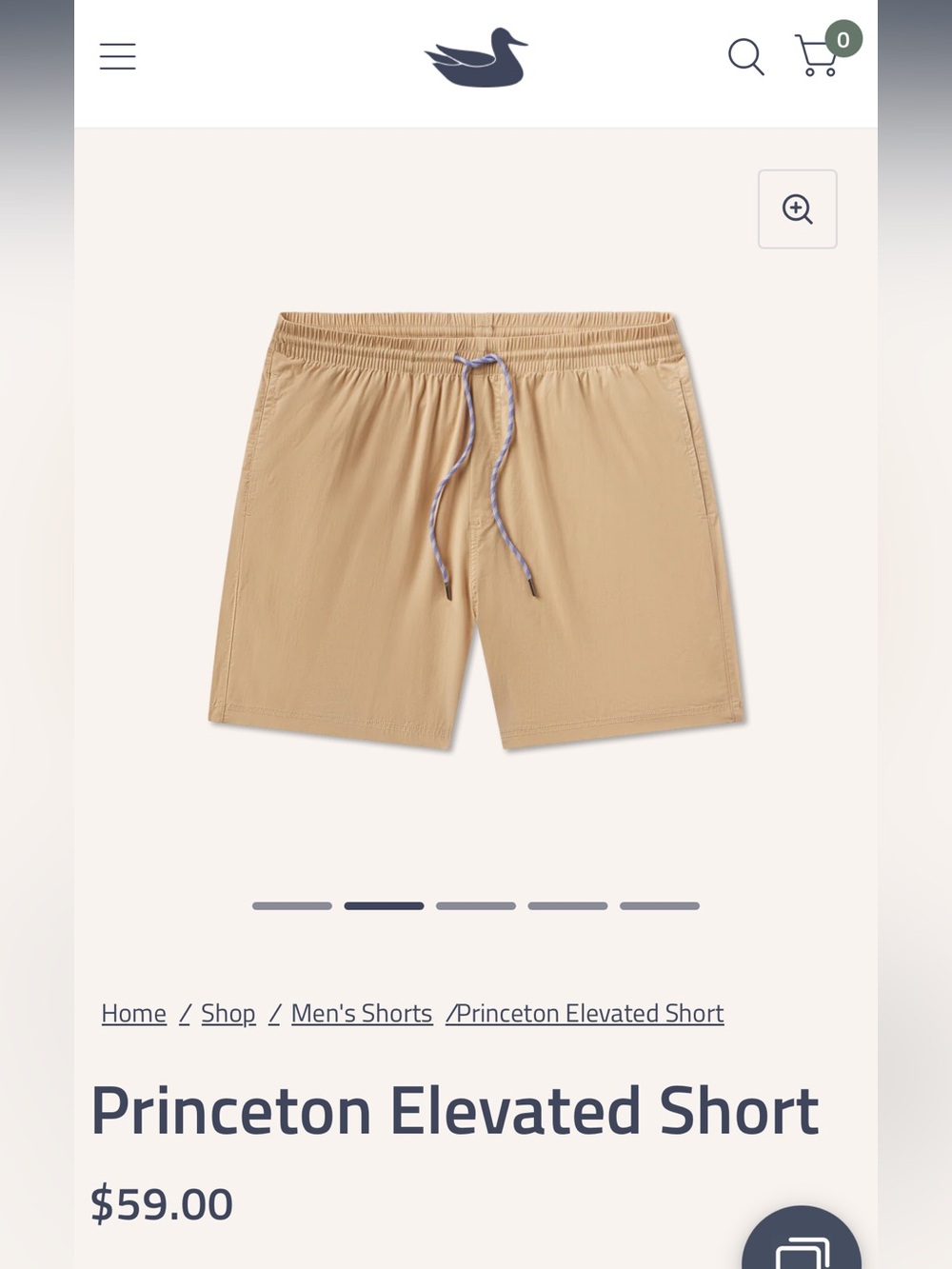 Southern Marsh Princeton Elevated Short